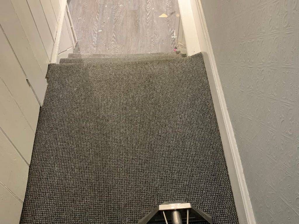 Dirty Grey Carpet After