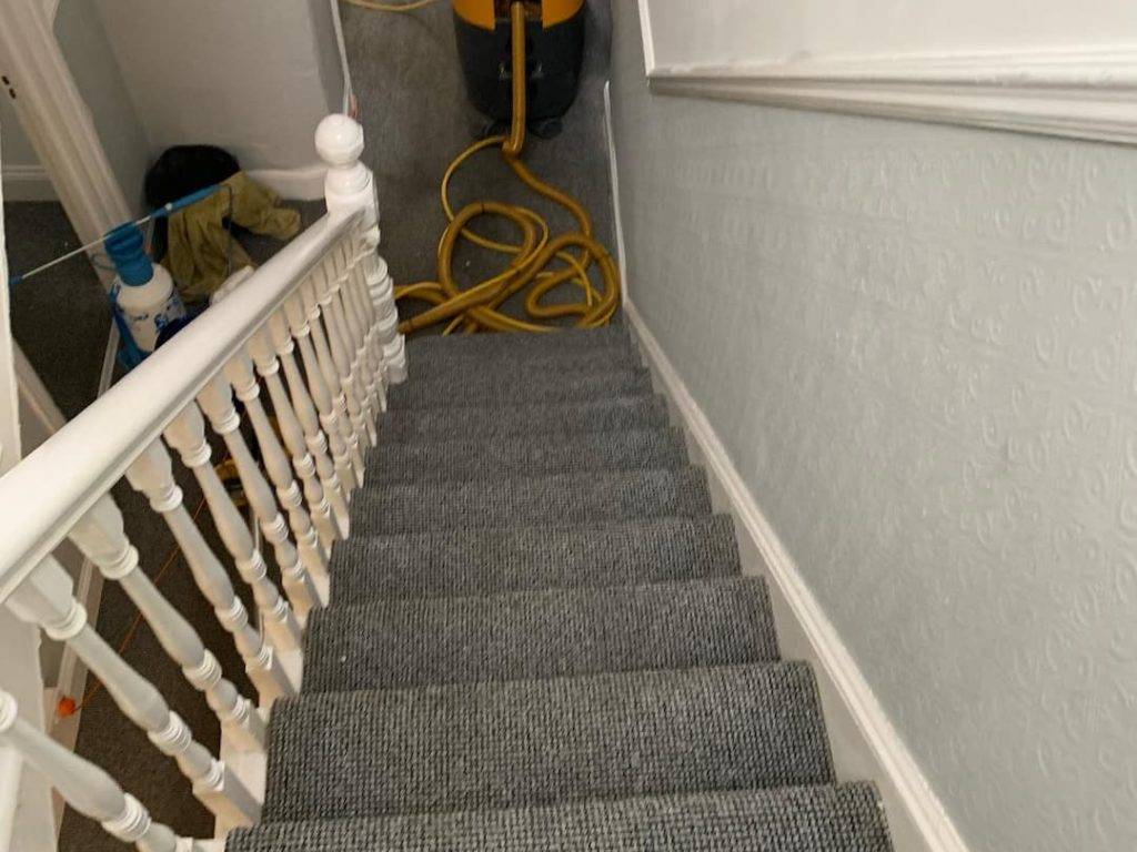 Dirty Stairs Carpet After